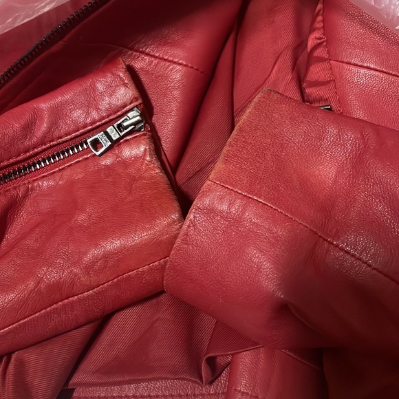Armani Buttery Soft Leather Moto Jacket - Picture 13 of 15
